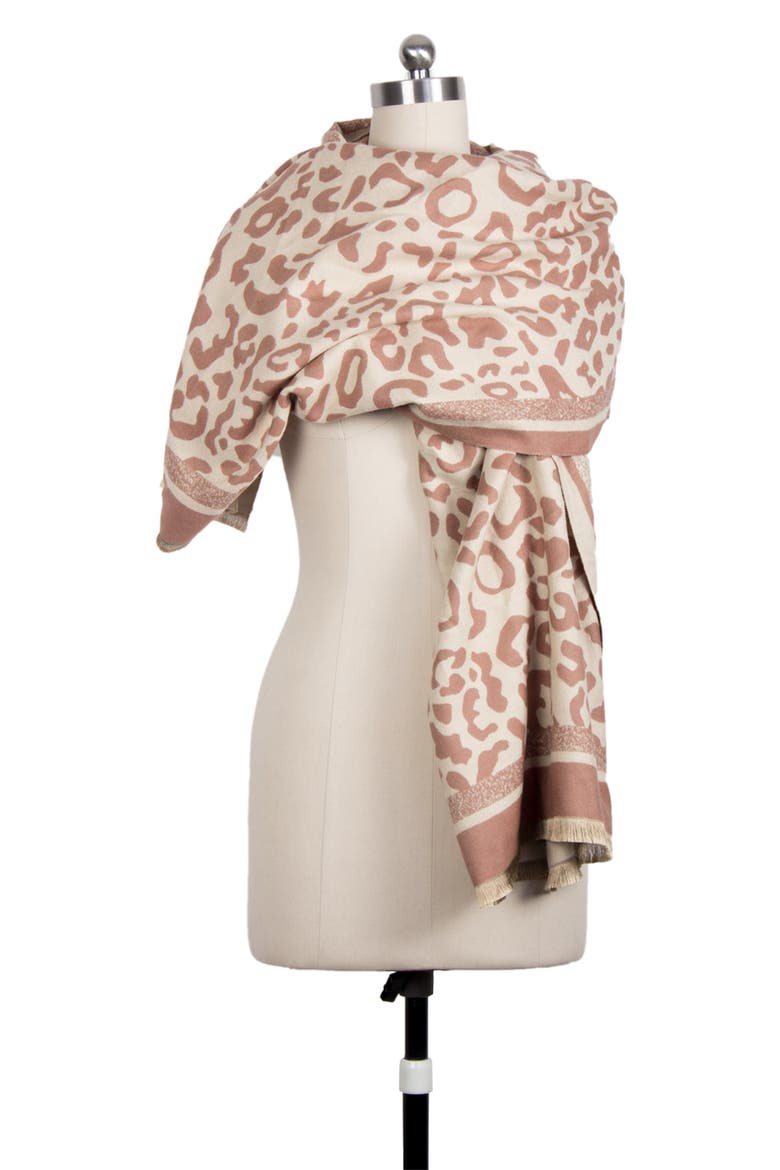 Reversible Scarf, Alternate, color, BROWN