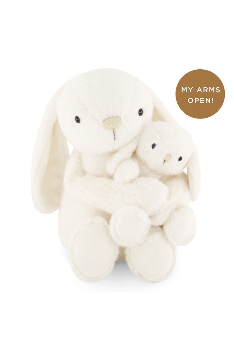 Frankie the Hugging Bunny, Alternate, color, Marshmallow