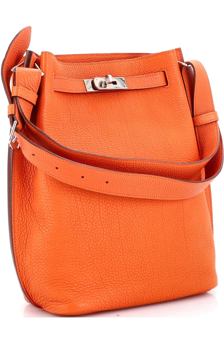 Pre-Owned Hermes So Kelly Bag Togo 22, Alternate, color, Orange H