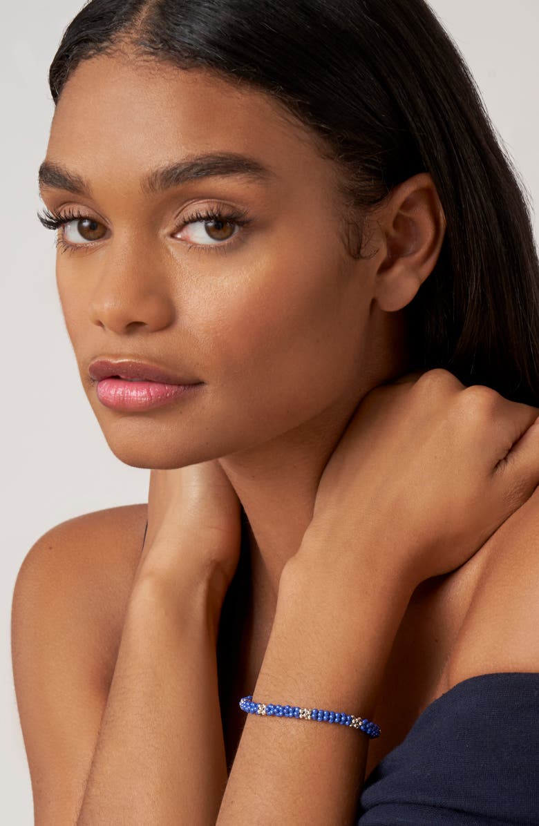 LAGOS Blue Caviar Rope Bracelet, Alternate, color, 