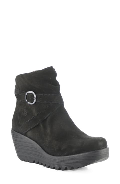 Loik Platform Wedge Bootie