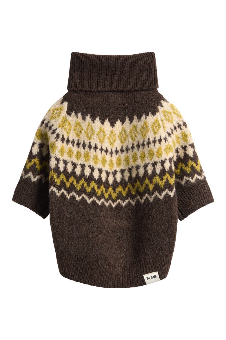 Toaty Tails Fair Isle Pet Sweater, Alternate, color, FAIR ISLE
