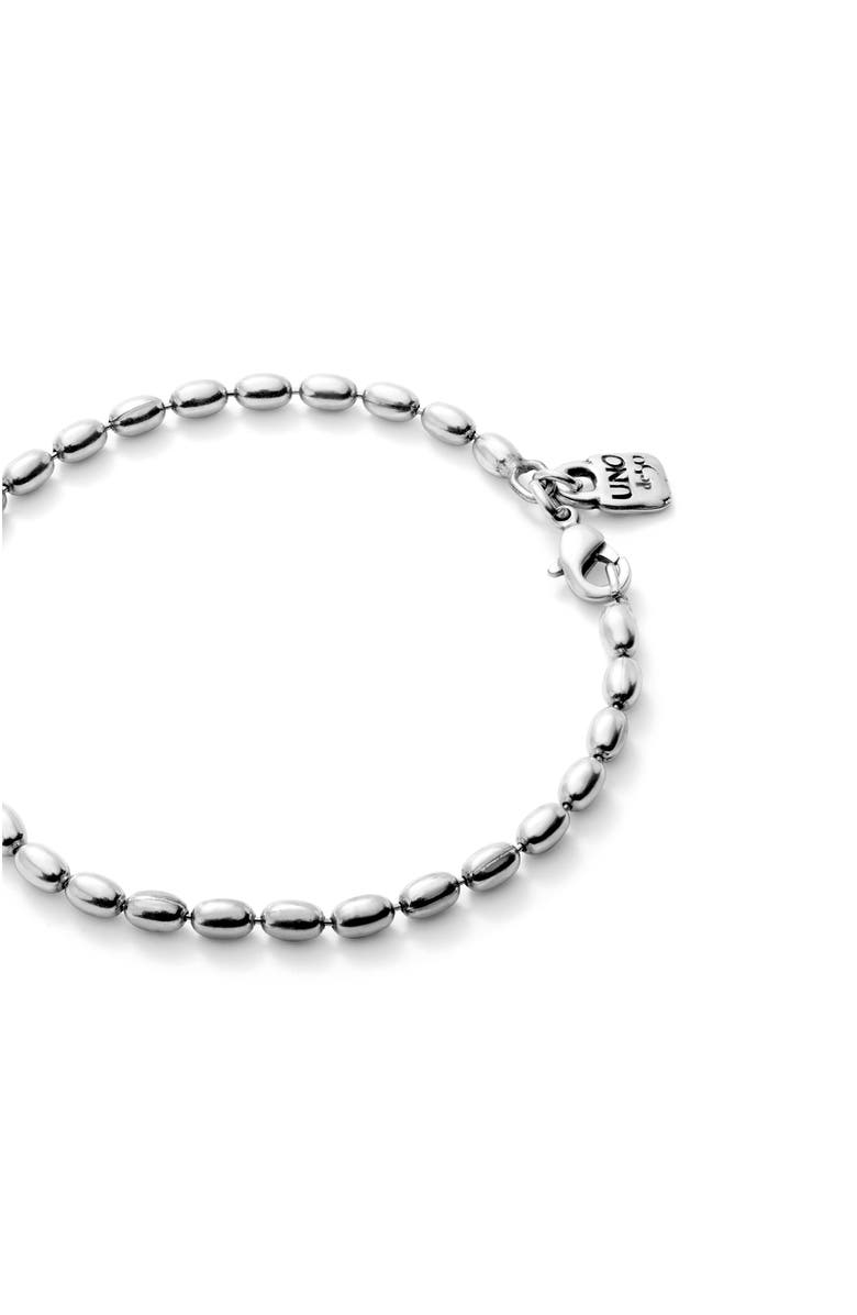 UNODE50 Oval Loop Bracelet, Alternate, color, Silver