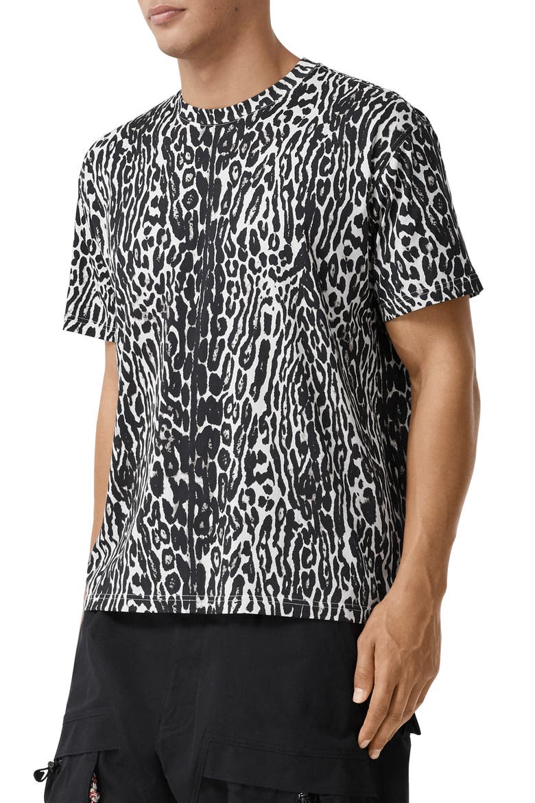 Radderson Leopard Print T-Shirt, Alternate, color, BLACK IP PAT