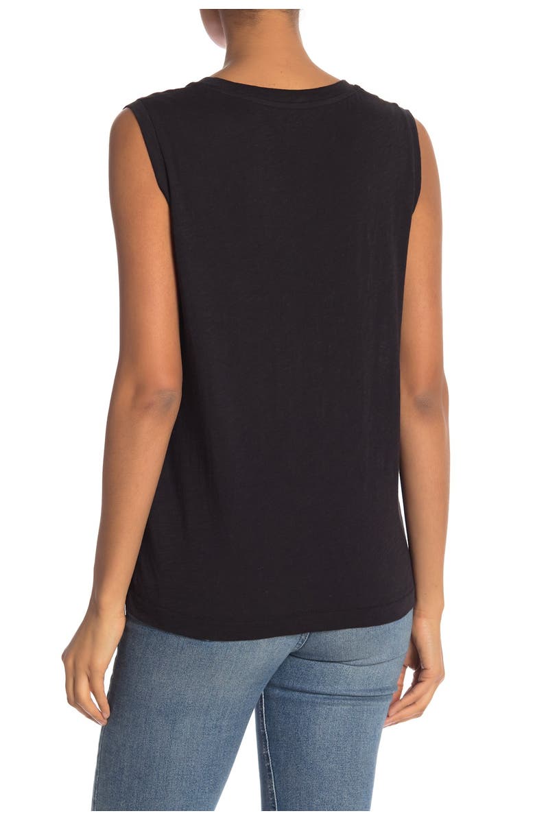 Madewell Whisper Pocket Cotton Muscle Tank, Alternate, color, 