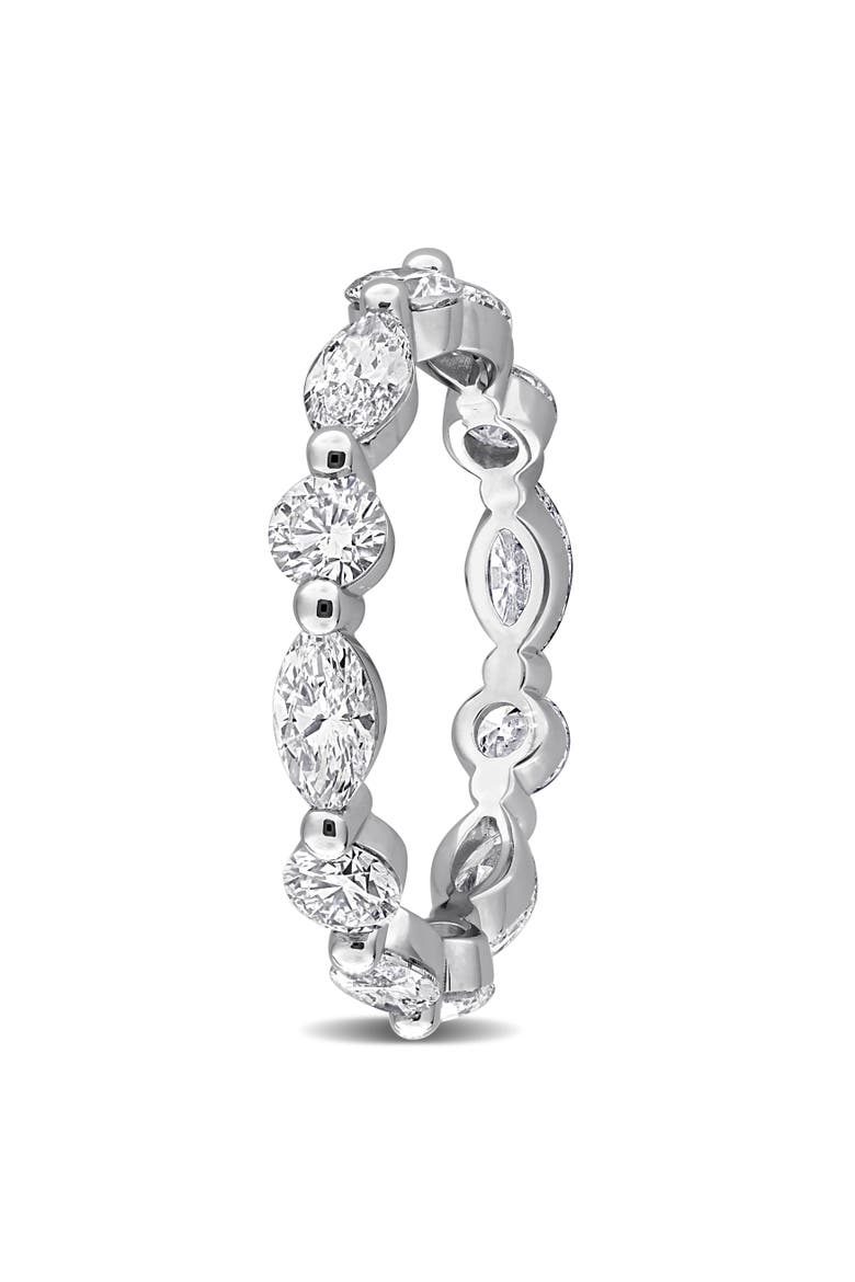 2-1/6 CTW Lab Grown Diamond Eternity Ring 14k, Alternate, color, White Gold