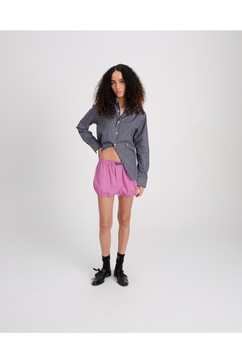 Classic Shirt, Main, color, BLACK STRIPE