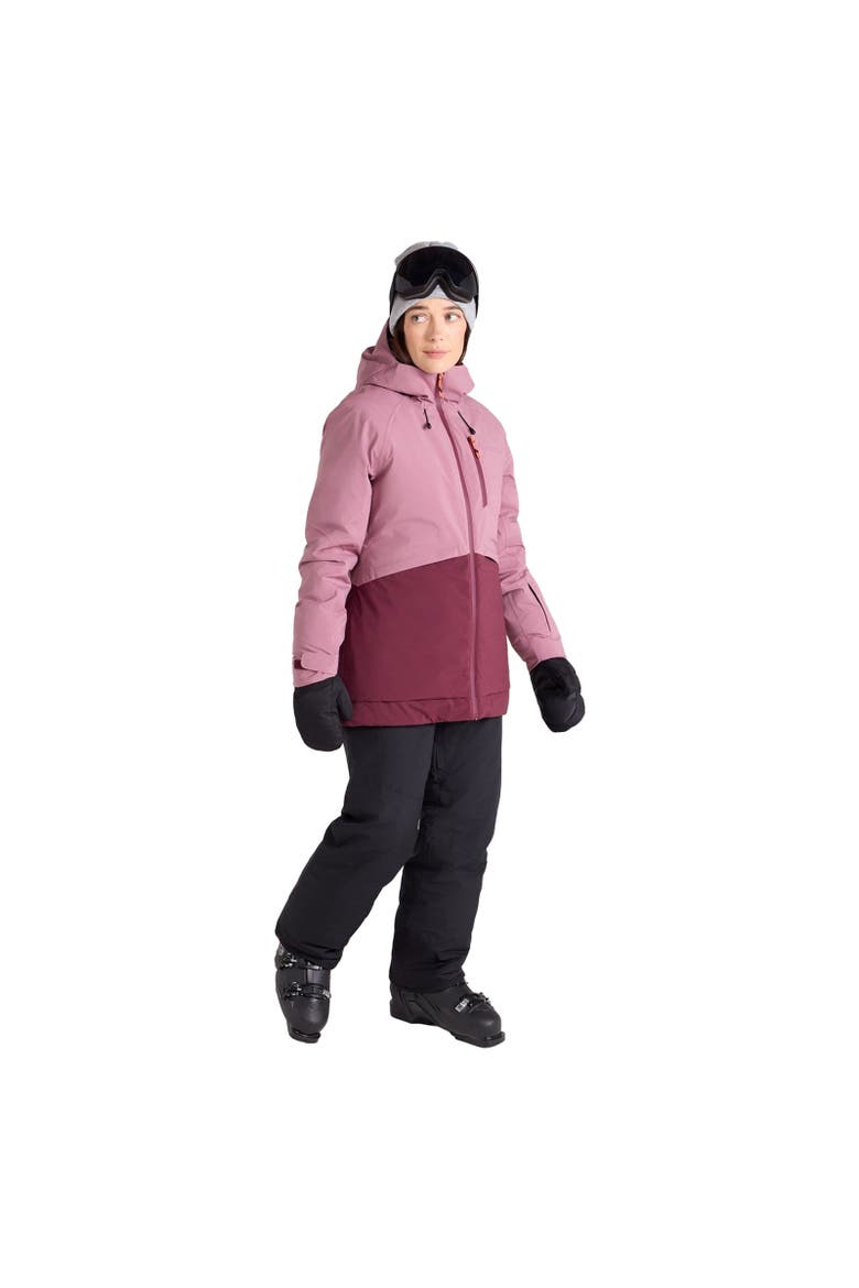 Alpine Waterproof Padded Ski Jacket, Alternate, color, Dusky Purple