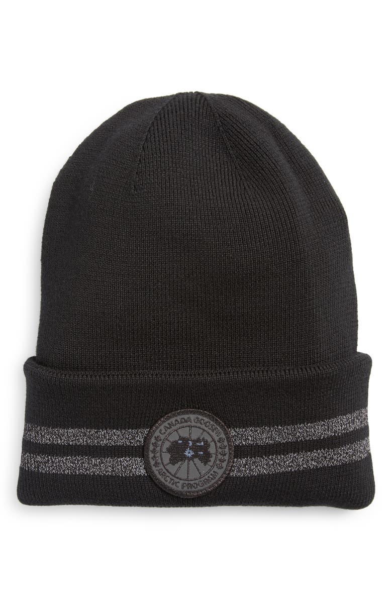Canada Goose Arctic Disc Reflective Beanie, Main, color, 
