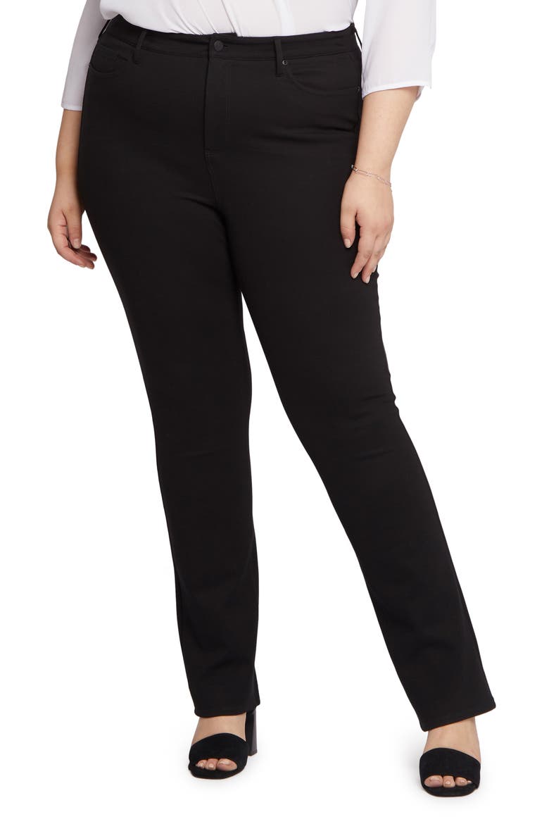Marilyn Straight Leg Pants, Main, color, BLACK