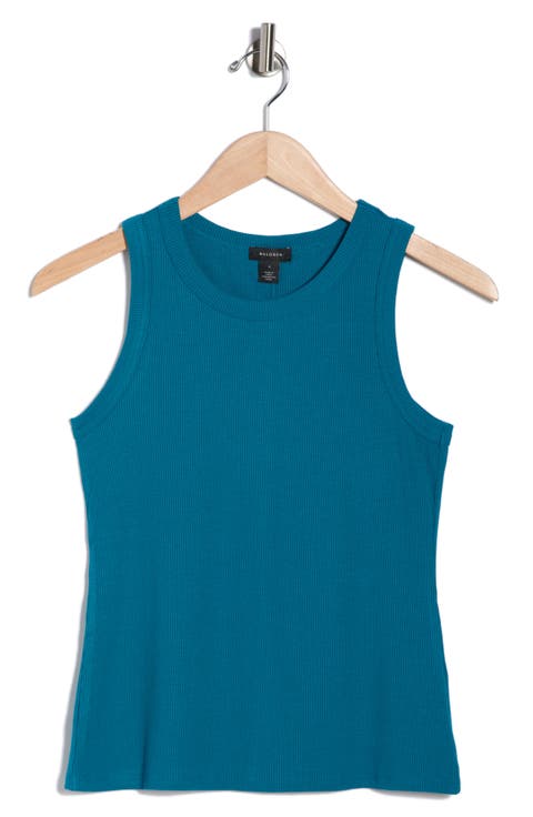 Fitted Ribbed Tank Top