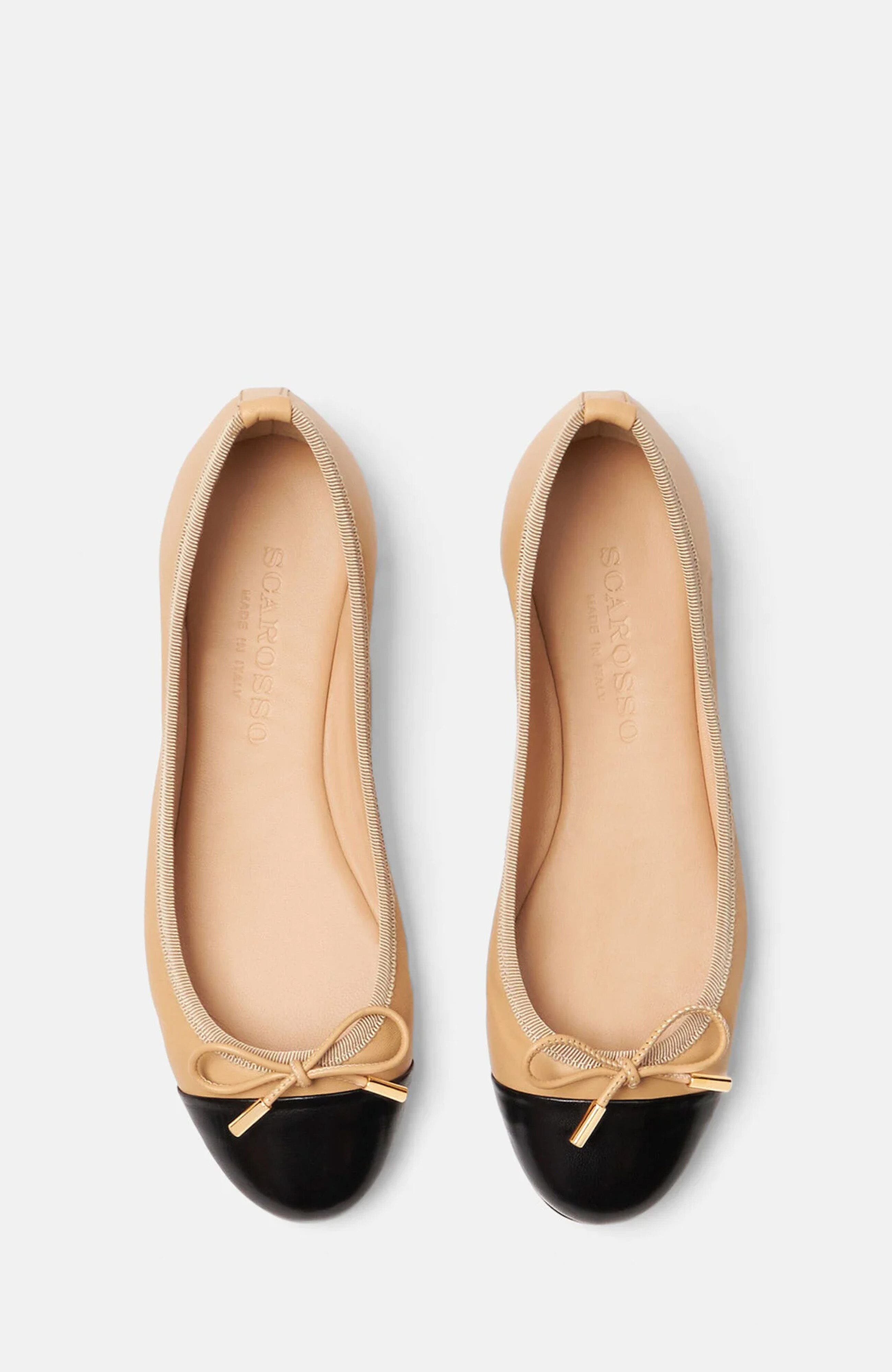 Carla Ballerinas, Alternate, color, Nude - Calf