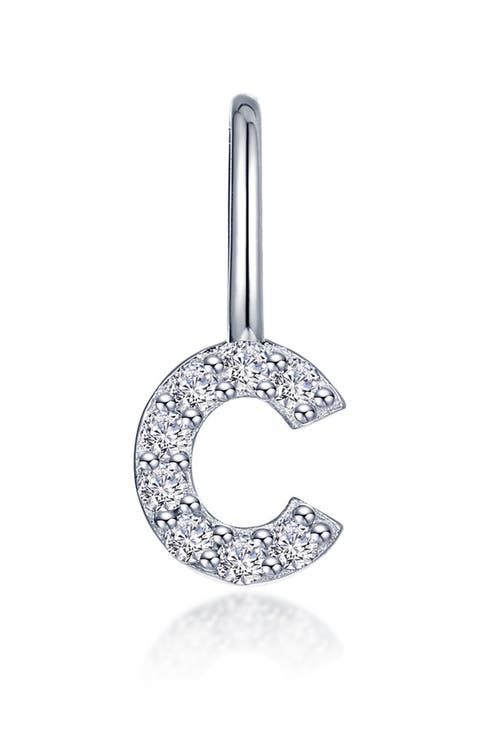 Letter Charm Pendant