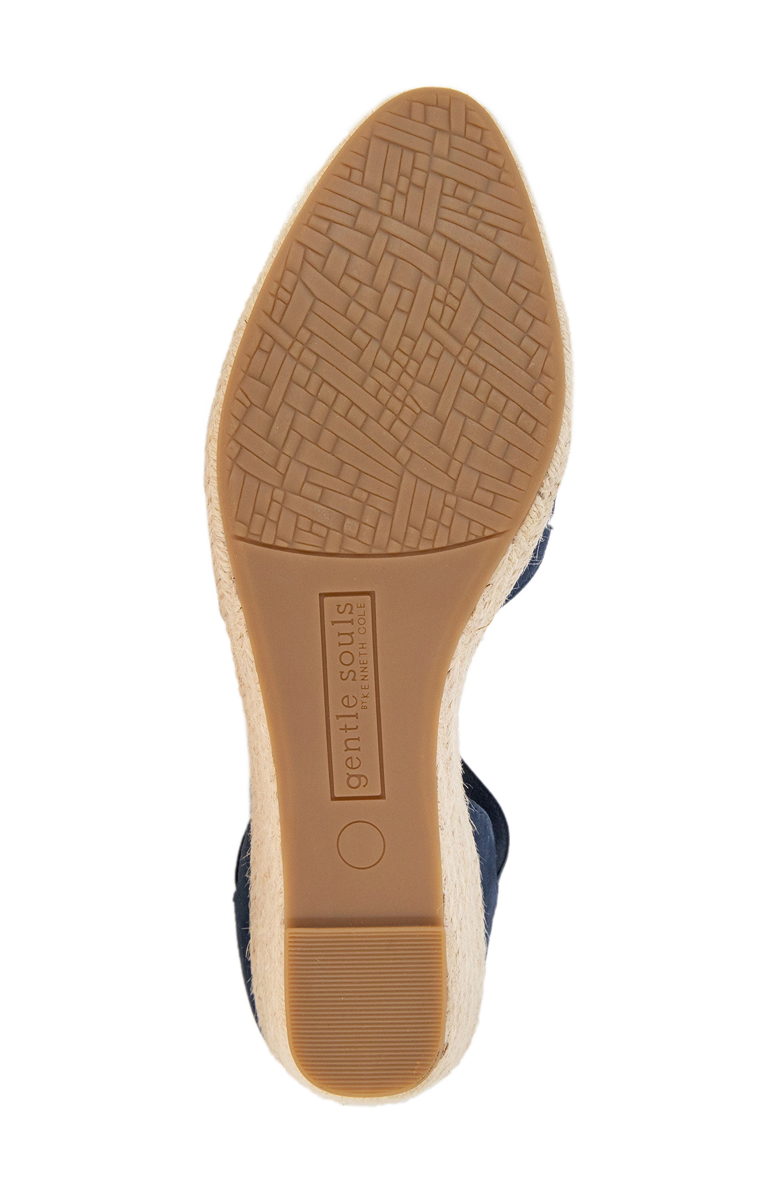 Orya Espadrille Wedge Sandal, Alternate, color, NAVY SUEDE