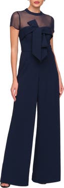 JS Collections Stretch Crepe Jumpsuit