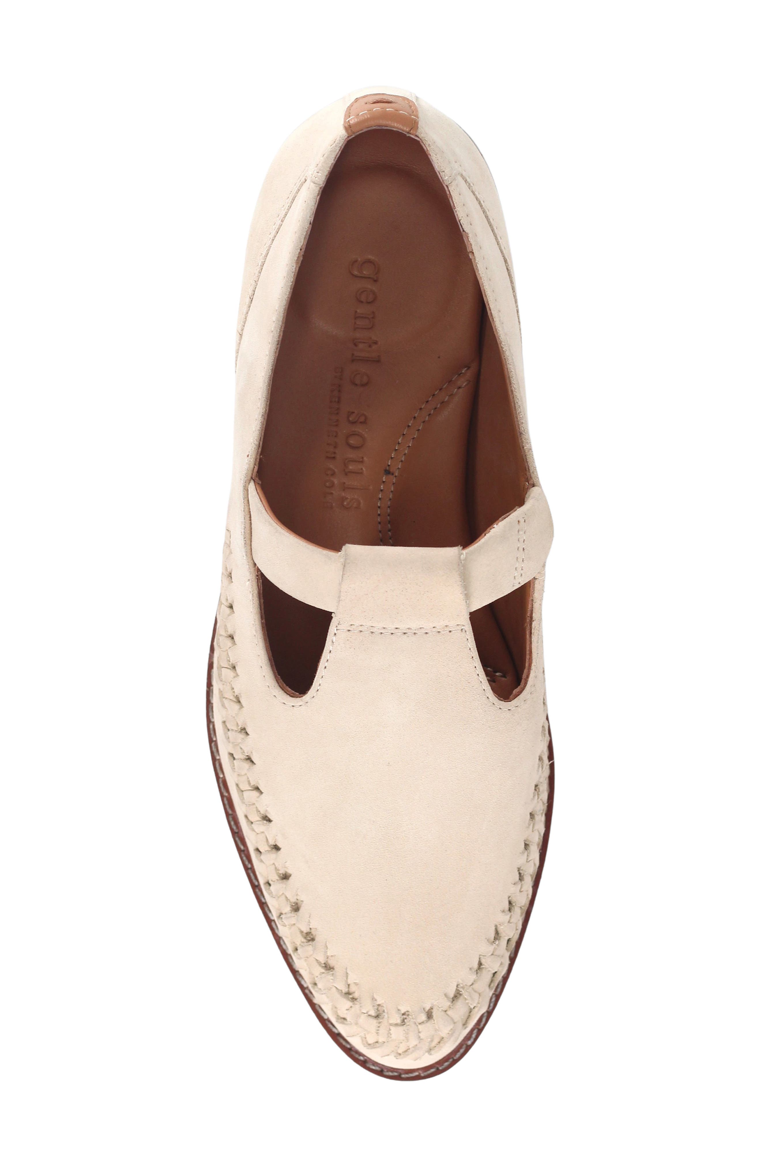 Argyle Loafer, Alternate, color, STONE LEATHER