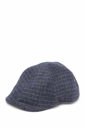 San Diego Hat Plaid Flannel News Boy Cap