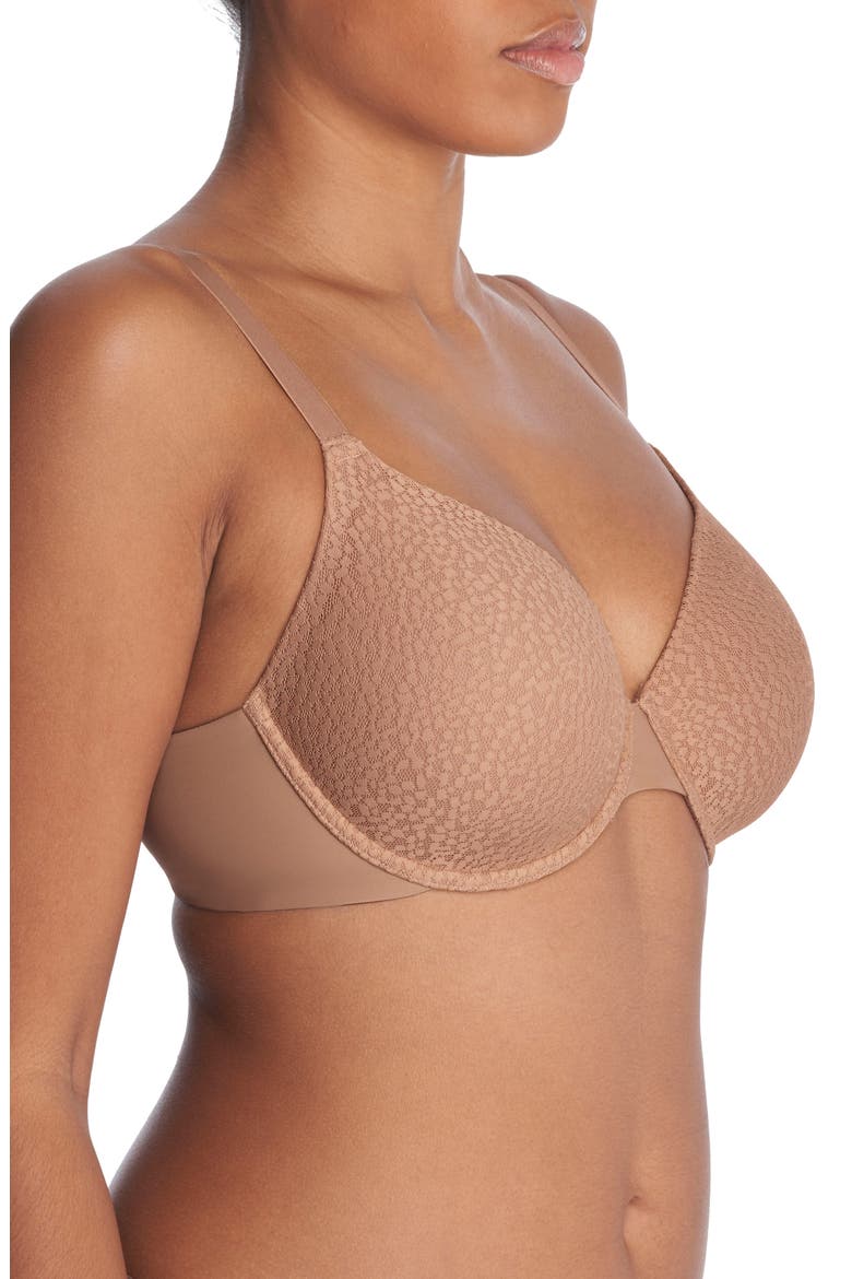 Comfort Evolution Full Fit Memory Foam Convertible Bra, Alternate, color, BUFF