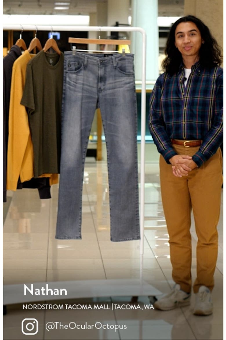 Everett Slim Straight Stretch Jeans video