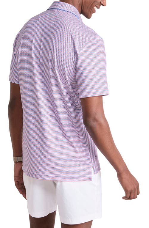 Vineyard Vines Fish Print Sankaty Performance Polo