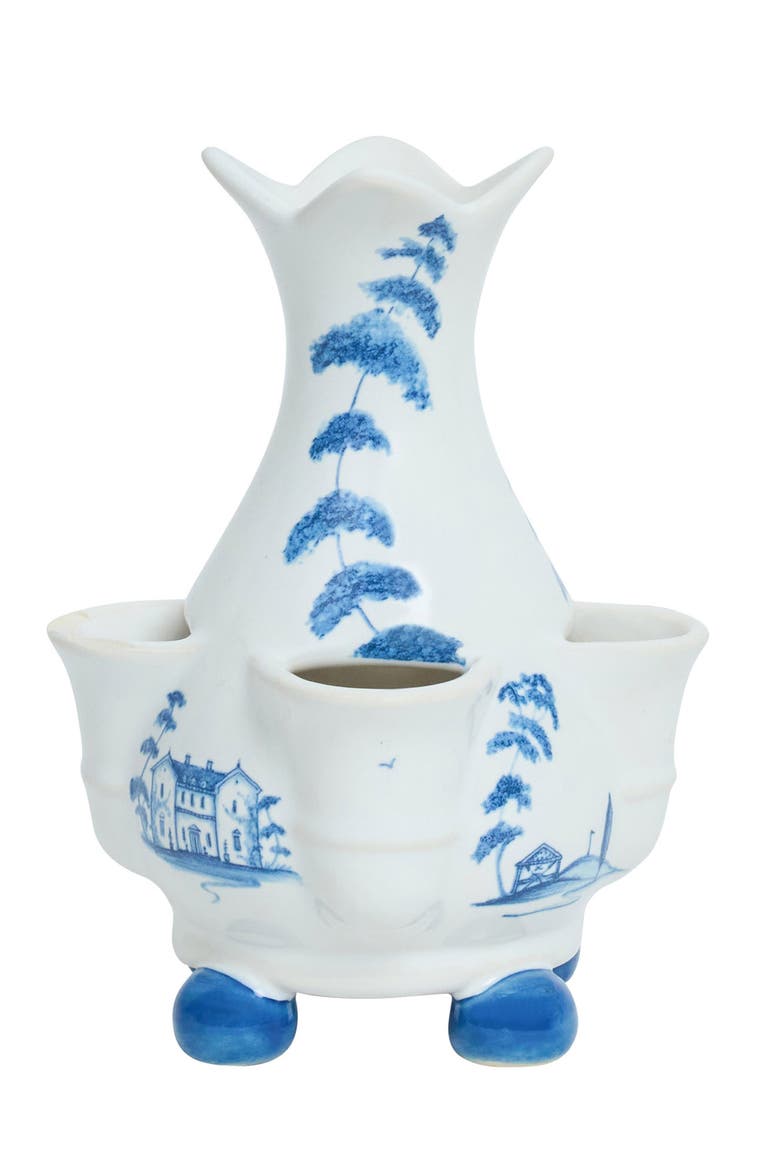 Country Estate 6-Inch Tulipiere Vase, Alternate, color, DELFT BLUE