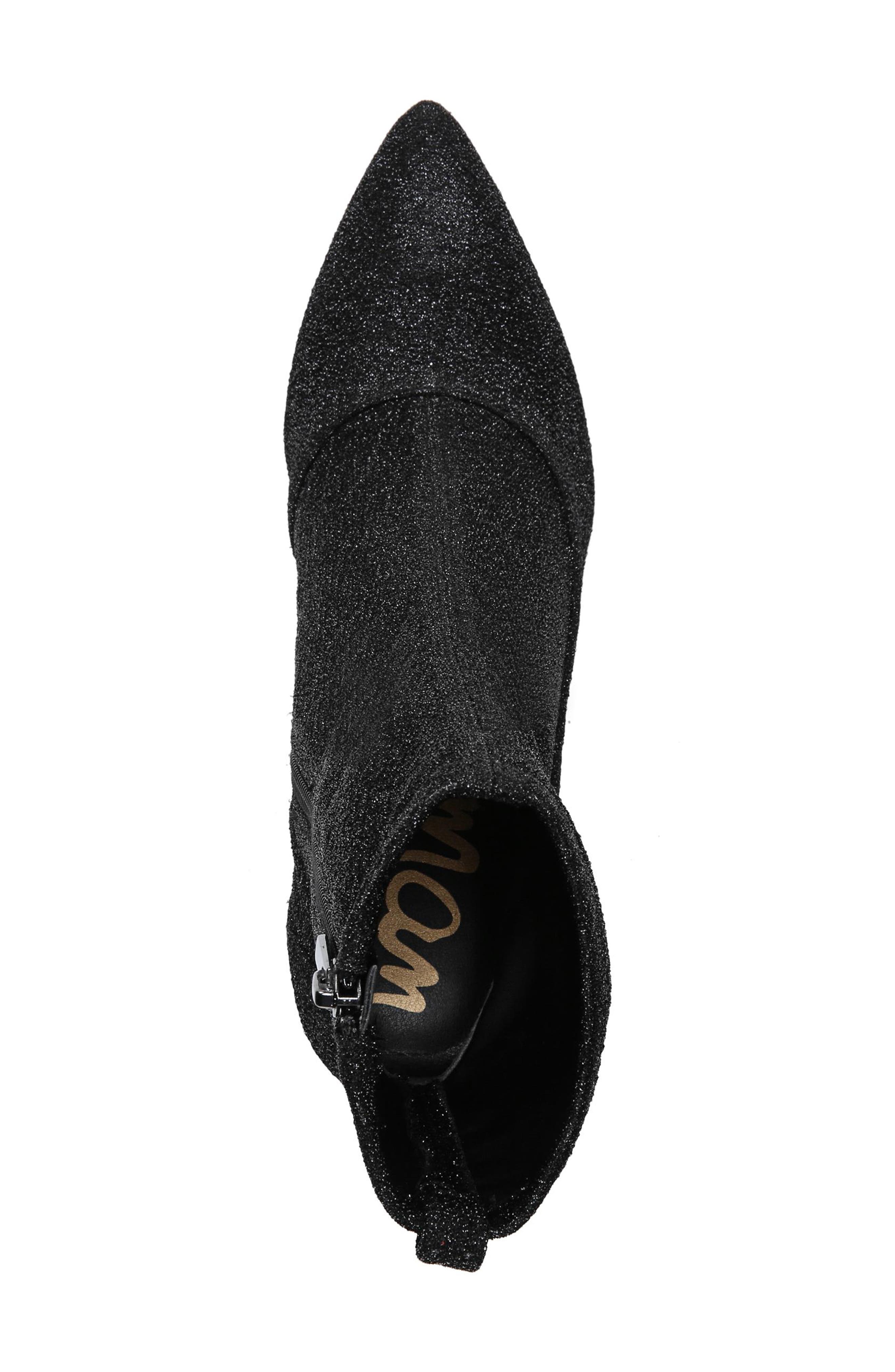 Olson Bootie, Alternate, color, BLACK FABRIC