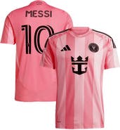 adidas Men's adidas Lionel Messi Light Pink Inter Miami CF 2025 Euforia Replica Player Jersey