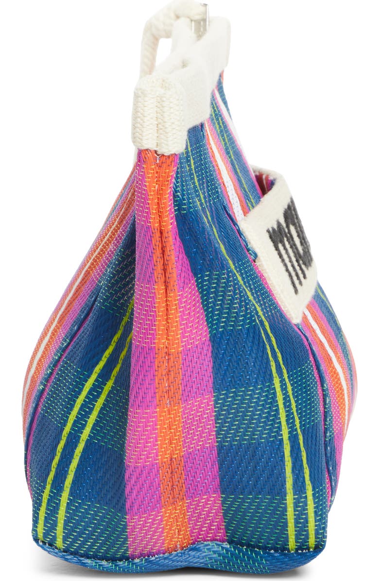 Isabel Marant Powden Stripe Nylon Pouch, Alternate, color,