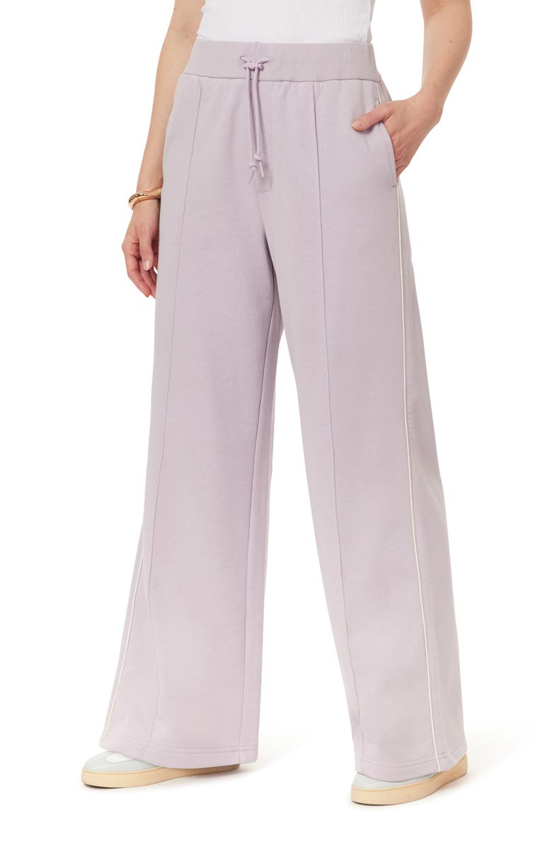 Scotch & Soda Wide Leg Sweatpants, Alternate, color, Iris