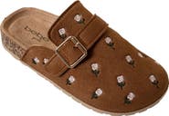 bebe Kids' Floral Embroidered Clog