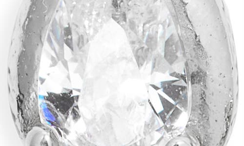 Nordstrom Cubic Zirconia Teardrop Earrings In Metallic