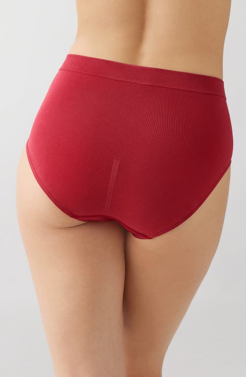 Wacoal B-smooth Briefs In Red