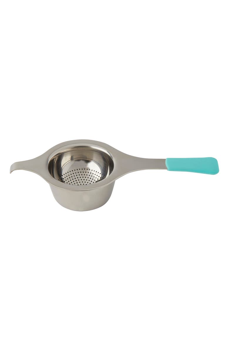 Fortnum & Mason Eau de Nil Traditional Tea Strainer, Main, color, Silver