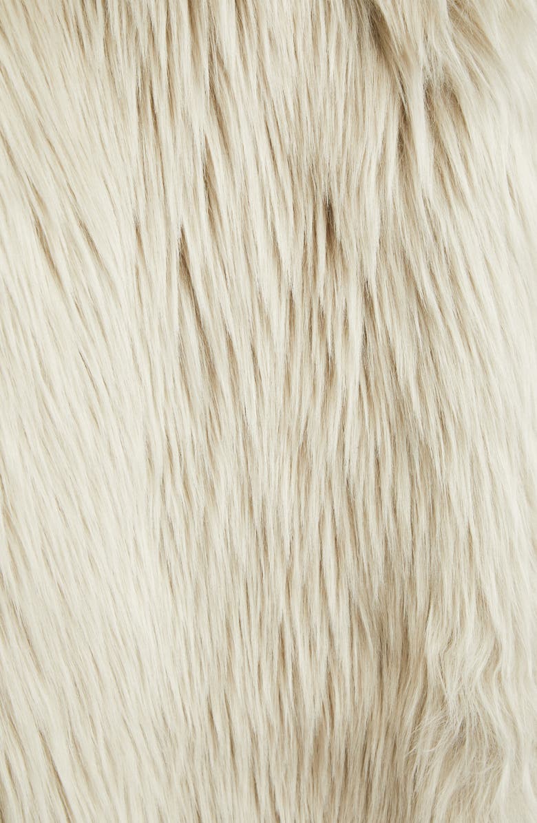 St. John Collection Faux Fur Coat, Alternate, color,