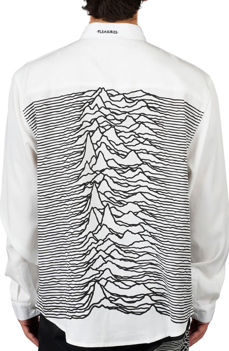 PLEASURES Nothing Button-Down Shirt, Alternate, color, 
