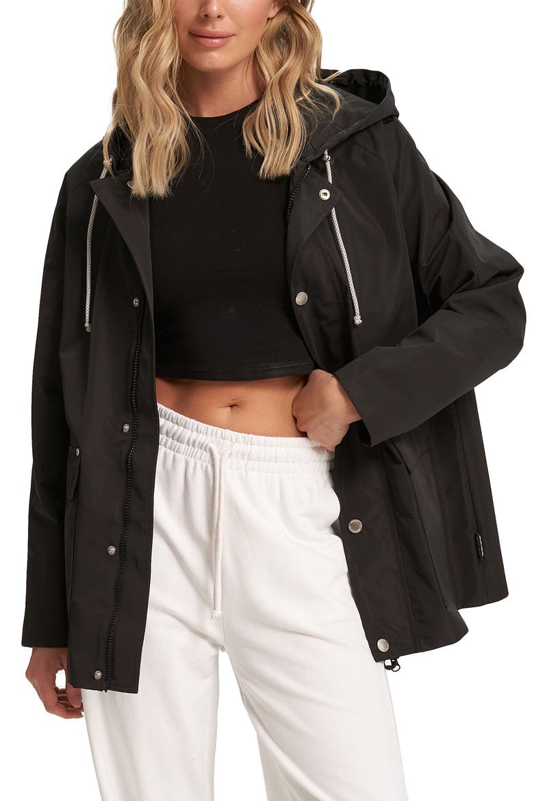 Wanda Raincoat, Main, color, BLACK