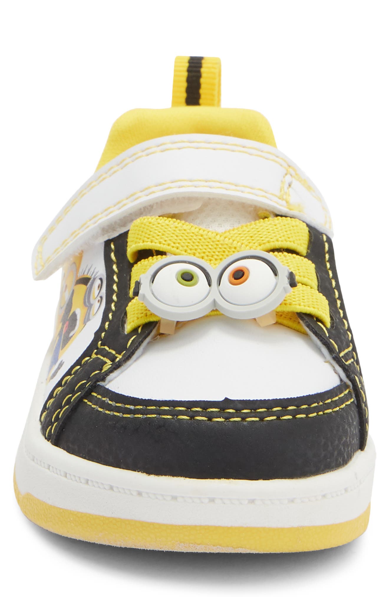 Kids' Court Sneaker, Alternate, color, YELLOW MULTI