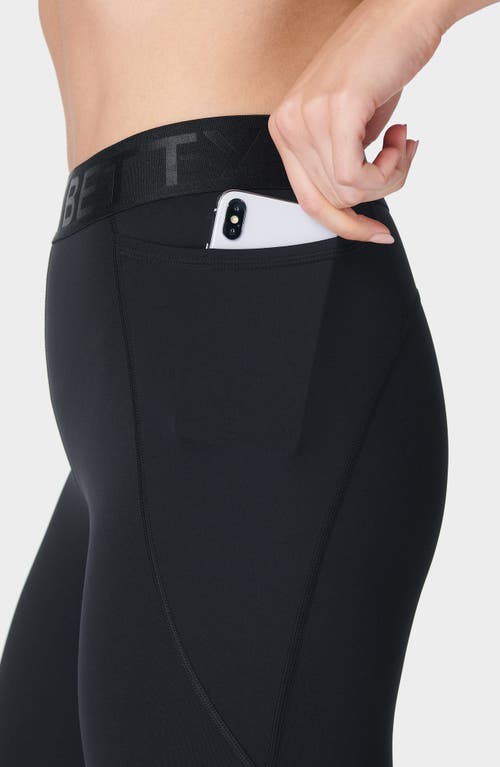 Shop Sweaty Betty Power 7/8 Workout Pocket Leggings In Black