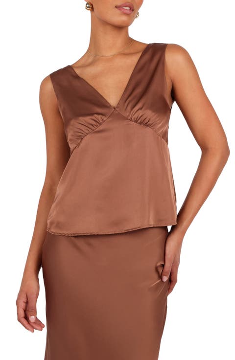Ivy Satin Tank