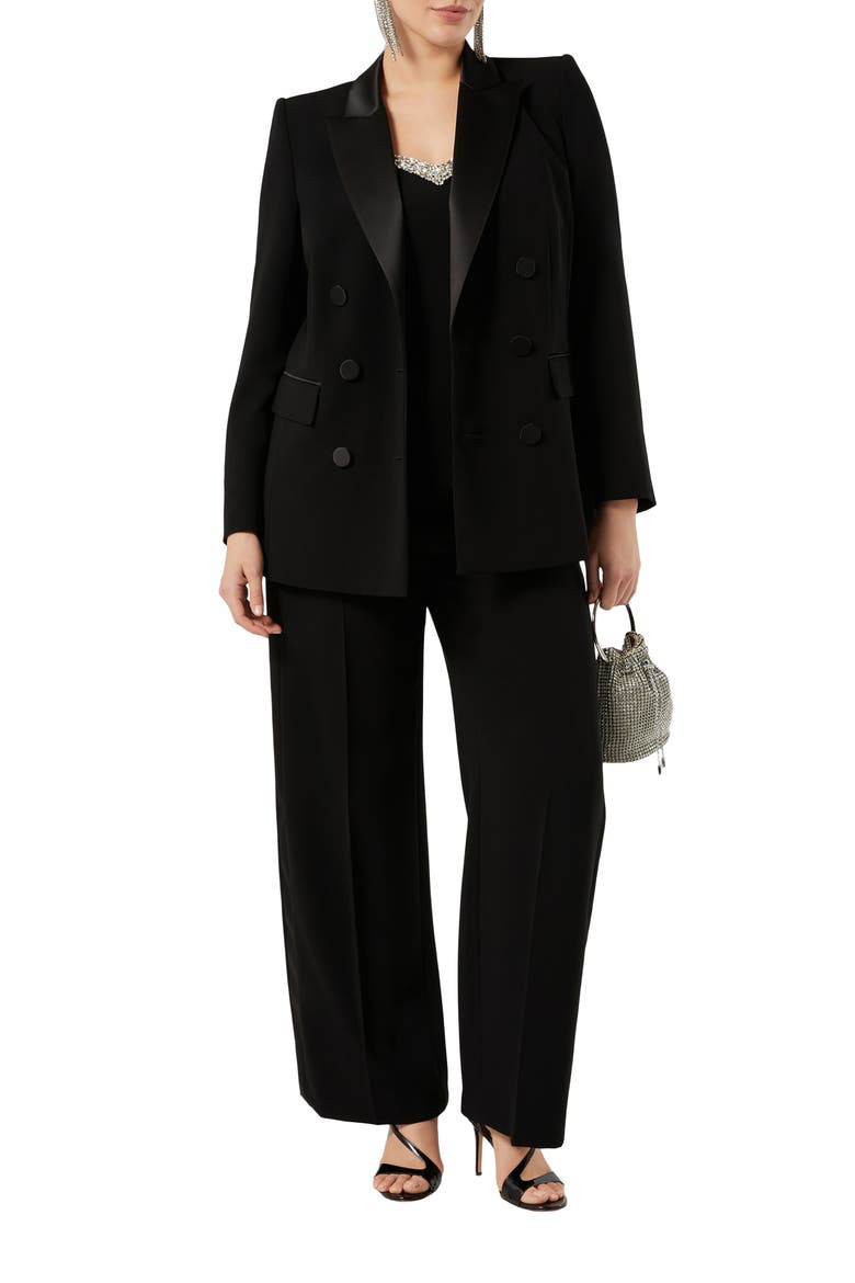 Wide Leg Pants, Alternate, color, BLACK