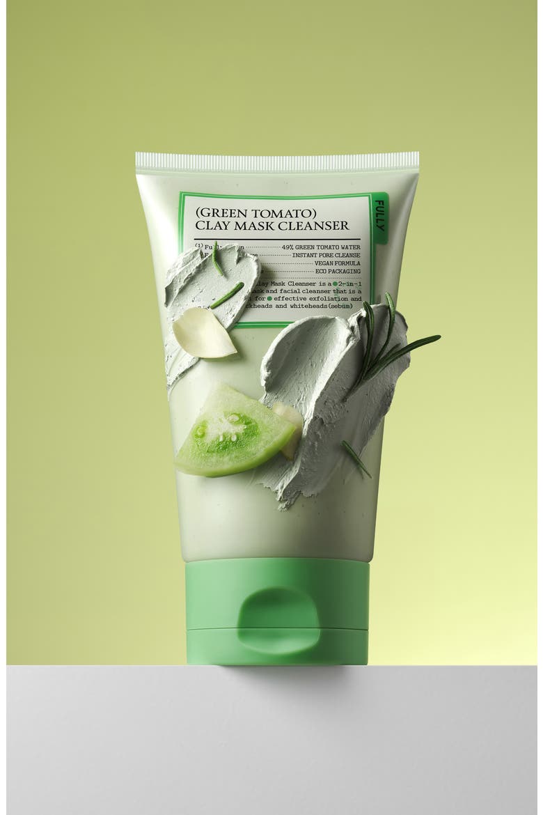 Green Tomato Clay Mask Cleanser, Alternate, color, NO COLOR