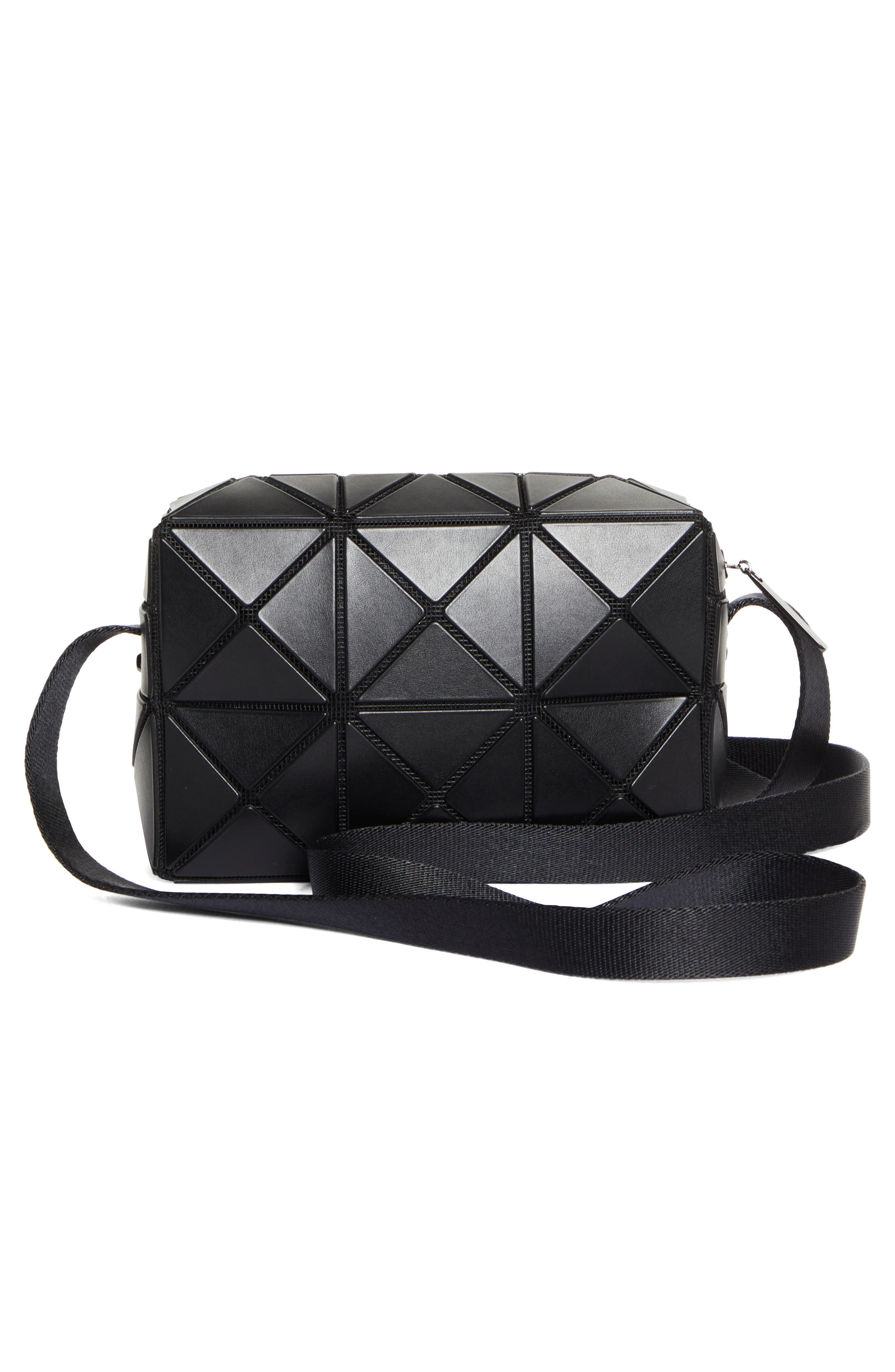 Bao Bao Issey Miyake Cuboid Crossbody Bag, Alternate, color, Matte Black