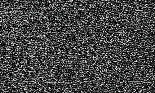 Graphic Image Leather Passport Cover In Black