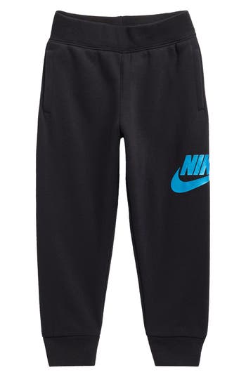 Nike Kids' Logo Fleece Sweatpants In Black