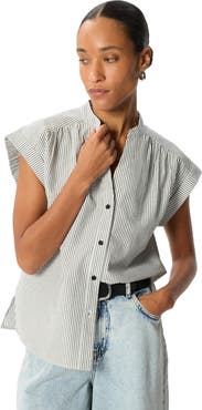 Whistles Seersucker Stripe Shirt