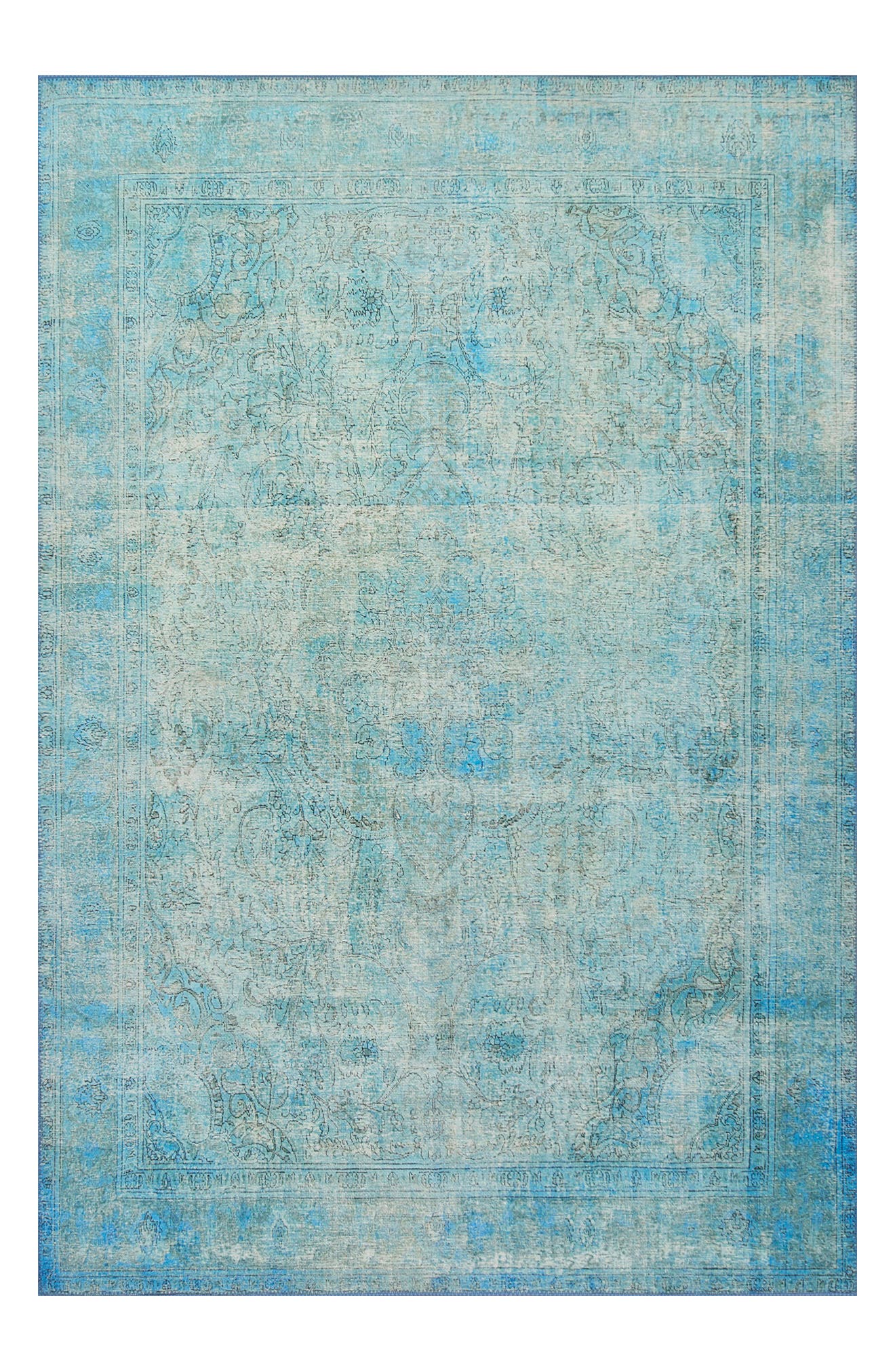 LOLOI Loren Rug - Aqua