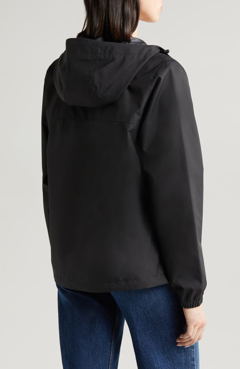 Helly Hansen Vancouver Hooded Rain Jacket, Alternate, color, 990 Black