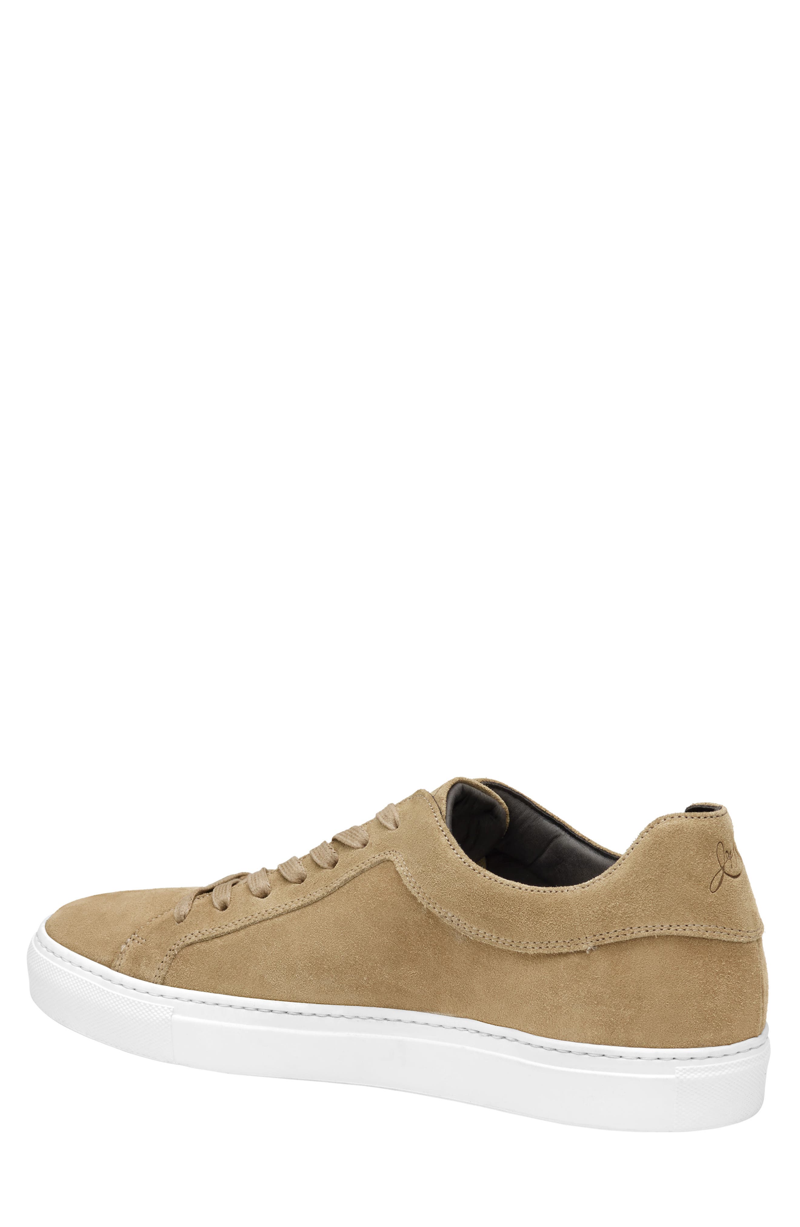 Johnston 
Murphy Jared Lace-to-Toe Sneaker, Alternate, color, Taupe Italian Suede