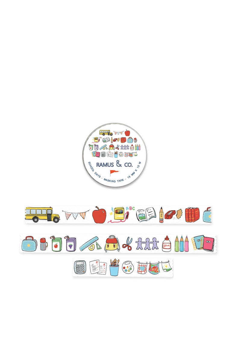 Illustrated Masking Tape - 3ct Rolls, Assorted Rolls, Alternate, color, Multi-Pack