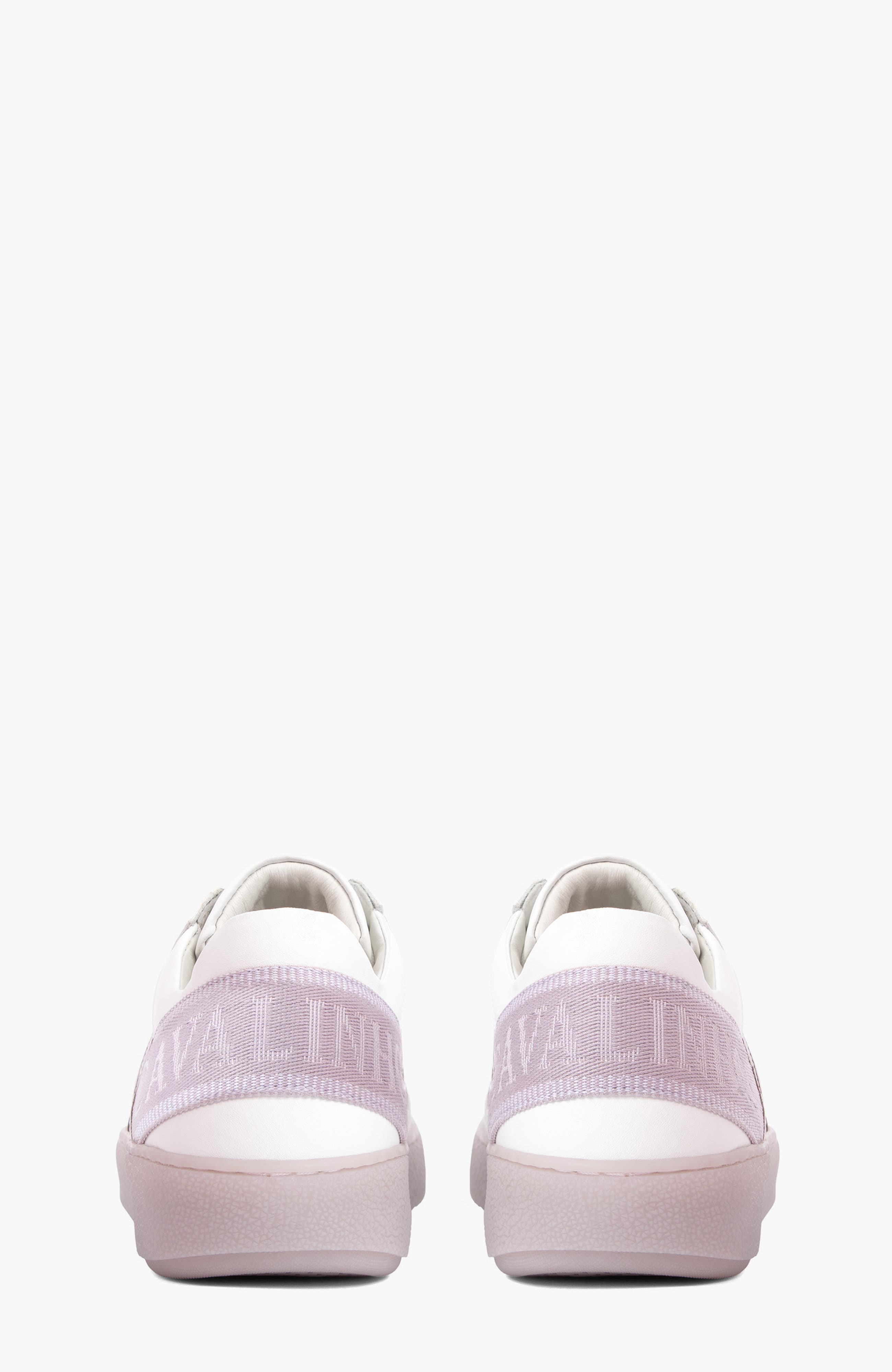 Dear Me Leather Sneakers, Alternate, color, Lilac / White